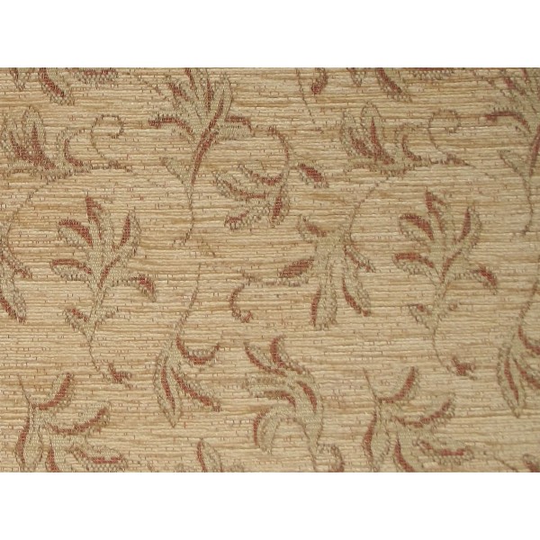 Camden Leaf Oyster Upholstery Fabric - SR12420