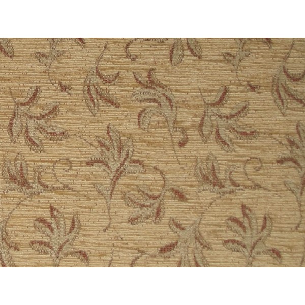 Camden Leaf Wheat Fabric - SR12421 Ross Fabrics