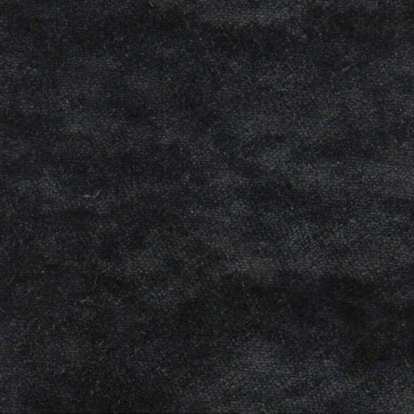 Pastiche Plain Black Upholstery Fabric - SR18074