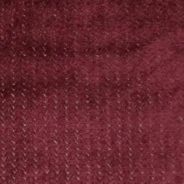 Eleganza II Herringbone Cranberry Fabric - SR17403 Ross Fabrics