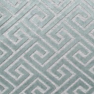 Extravaganza Meander Line Blue Slate Upholstery Fabric - EXT2554