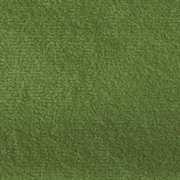 Plush Grass Green Velvet Upholstery Fabric - PLU42