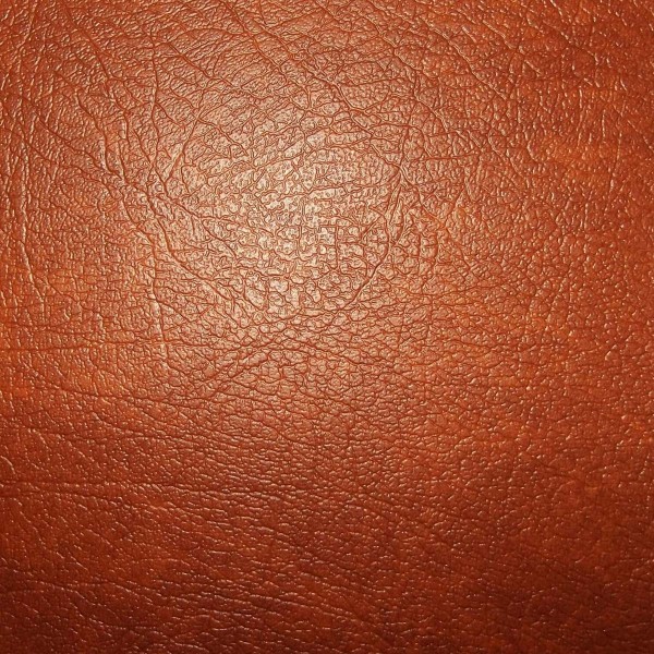 Porto Leather Vinyl Toffee Upholstery Fabric - SR14382