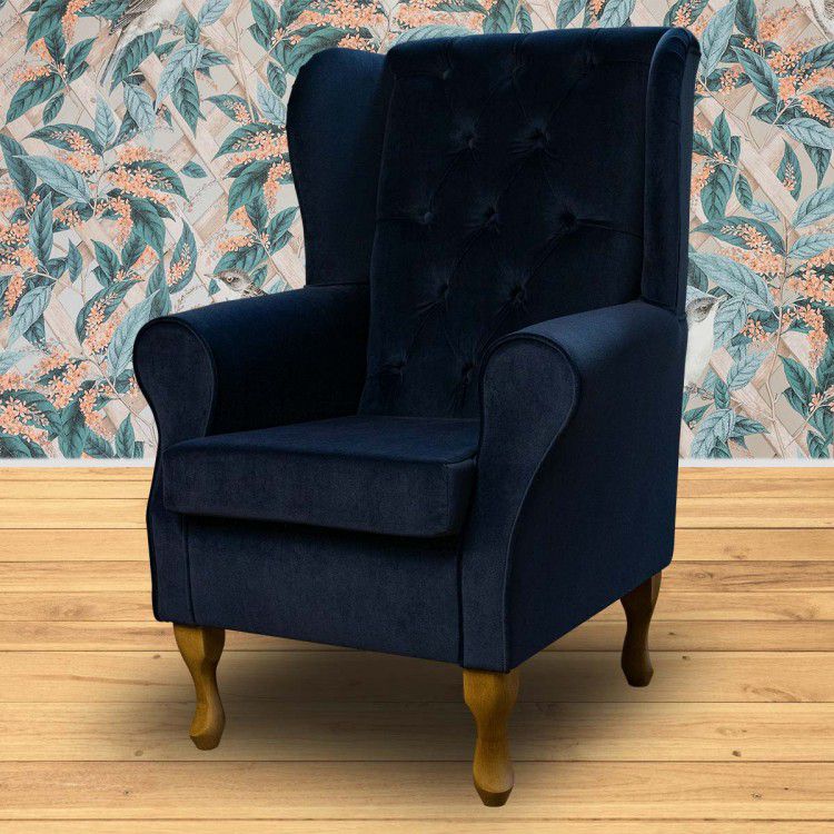 Navy Blue Upholstery Fabric